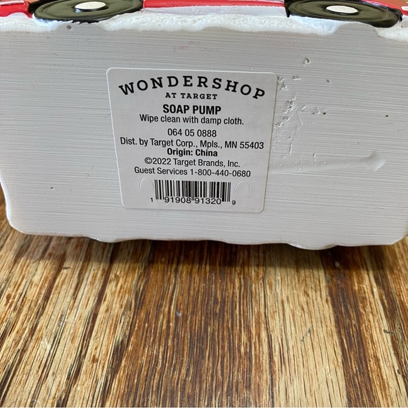 Wondershop Christmas Santa Soap Dispenser - Picture 2 of 3